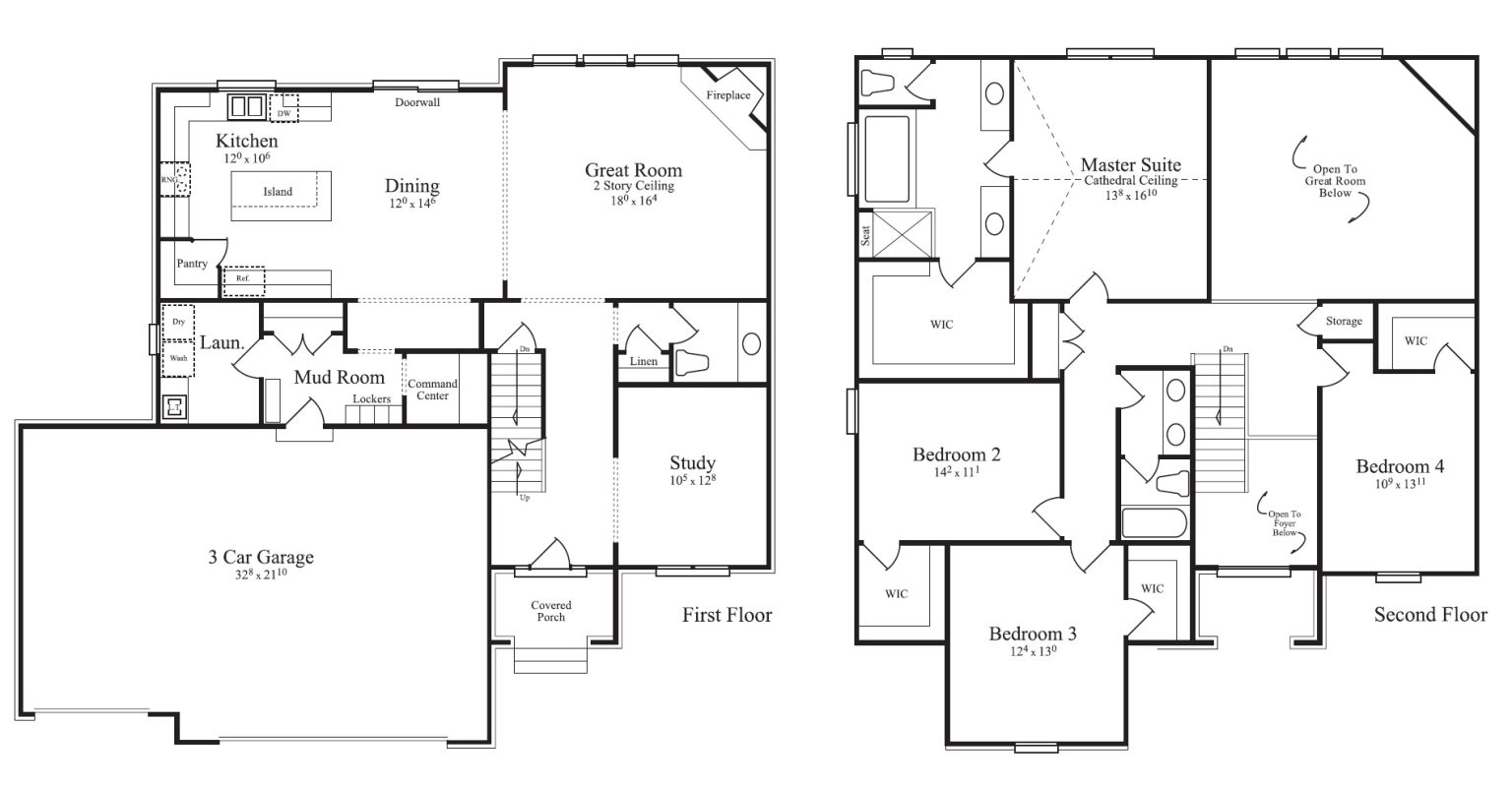 Adams Floor Plan - Palazzolo Building Company